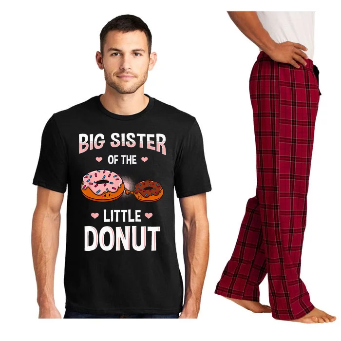 Big Sister Of The Little Donut Gender Reveal Announcement Pajama Set