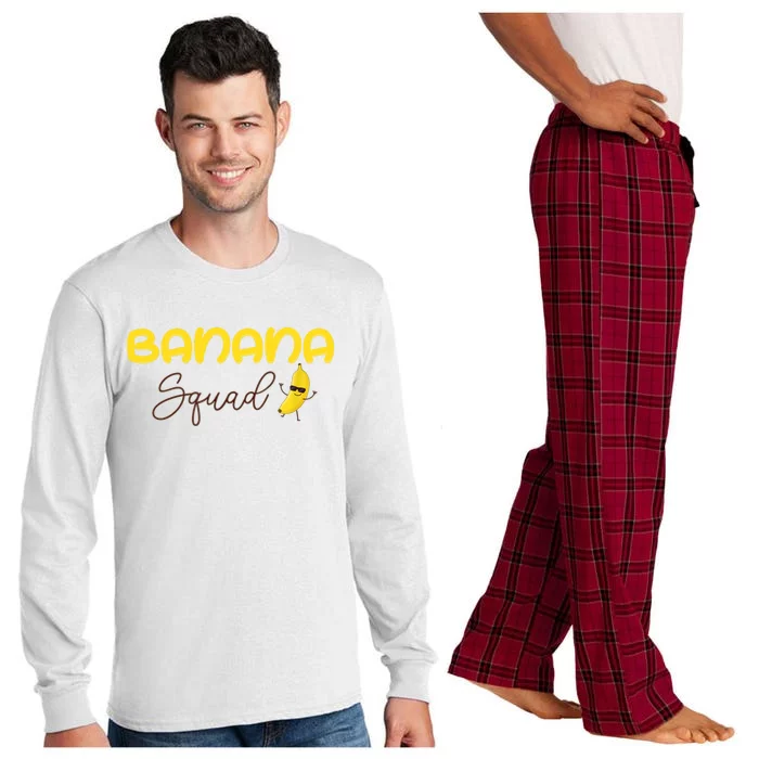 Banana Squad Outfit Cool Funny Long Sleeve Pajama Set