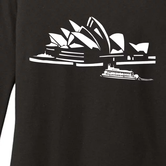 Beautiful Sydney Opera House Australia Womens CVC Long Sleeve Shirt