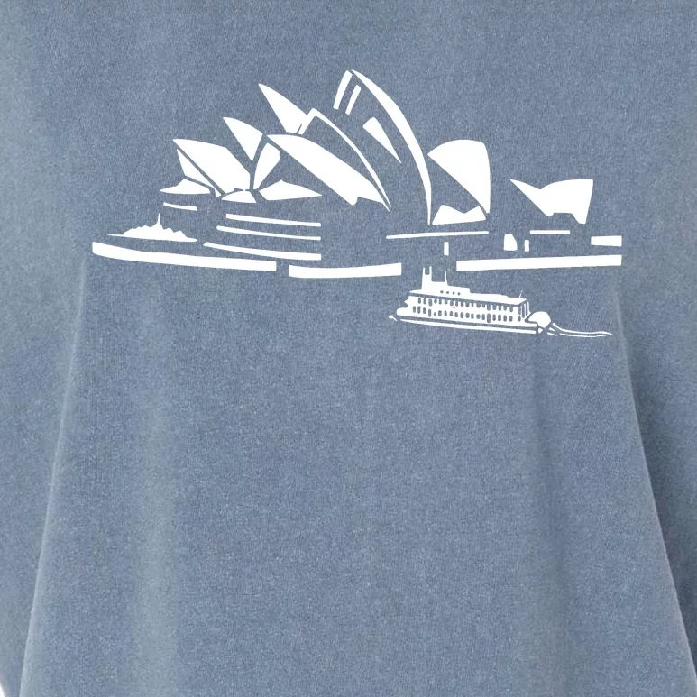 Beautiful Sydney Opera House Australia Garment-Dyed Women's Muscle Tee