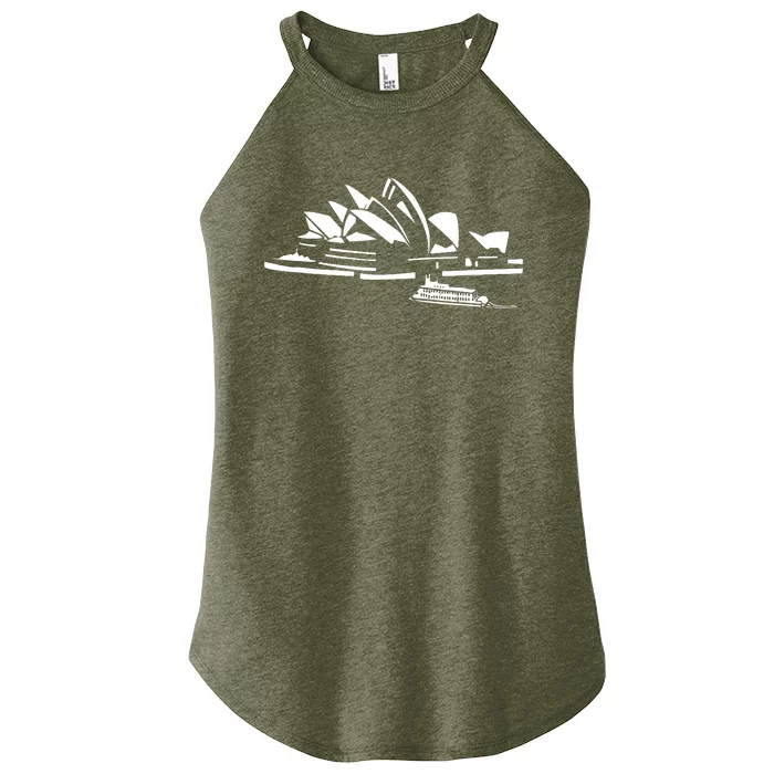 Beautiful Sydney Opera House Australia Women’s Perfect Tri Rocker Tank