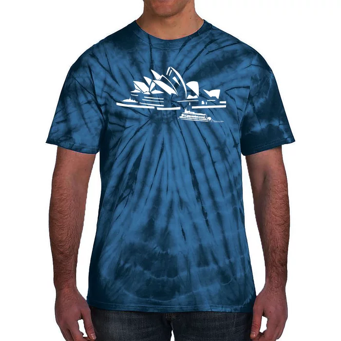 Beautiful Sydney Opera House Australia Tie-Dye T-Shirt