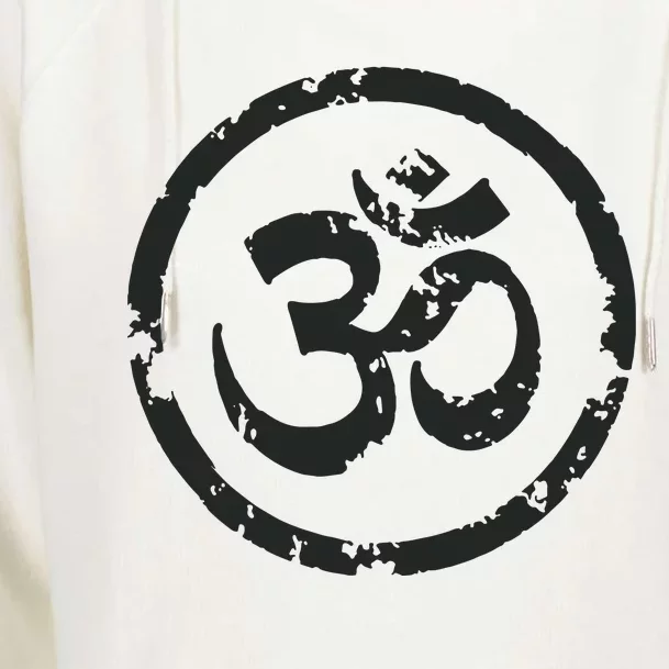 Buddhist Symbol Om Cool Buddhism Yoga Tao Zen Men Women Womens Funnel Neck Pullover Hood