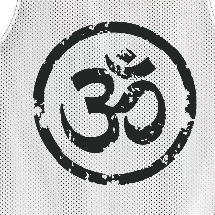 Buddhist Symbol Om Cool Buddhism Yoga Tao Zen Men Women Mesh Reversible Basketball Jersey Tank