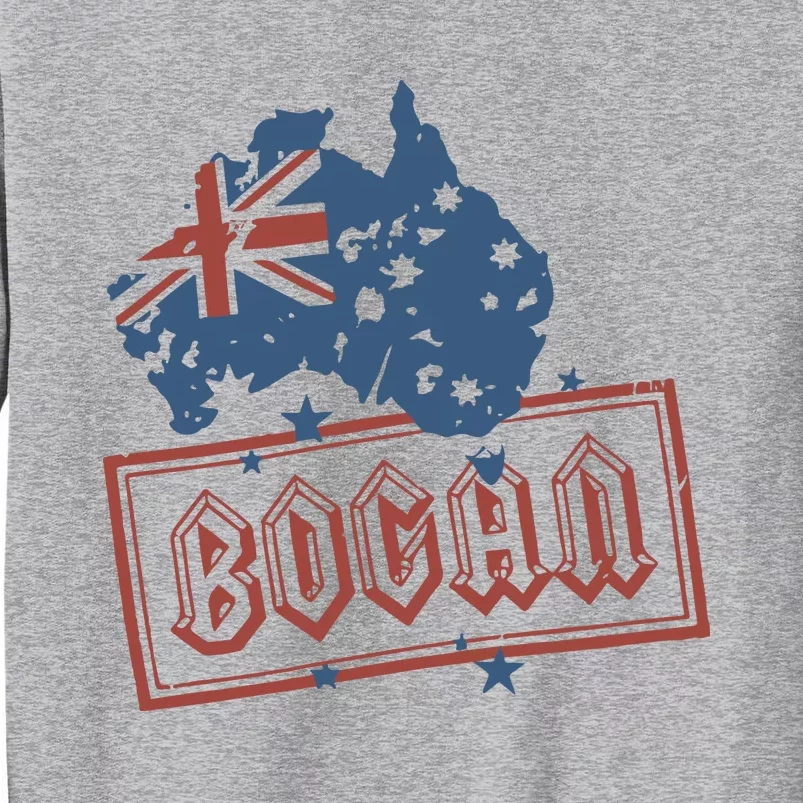 Bogan Stamp Of Approval Aussie Tall Sweatshirt