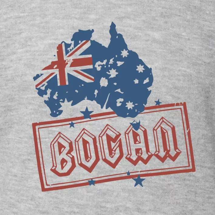 Bogan Stamp Of Approval Aussie Toddler Sweatshirt