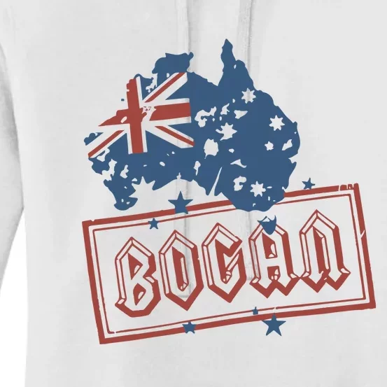 Bogan Stamp Of Approval Aussie Women's Pullover Hoodie