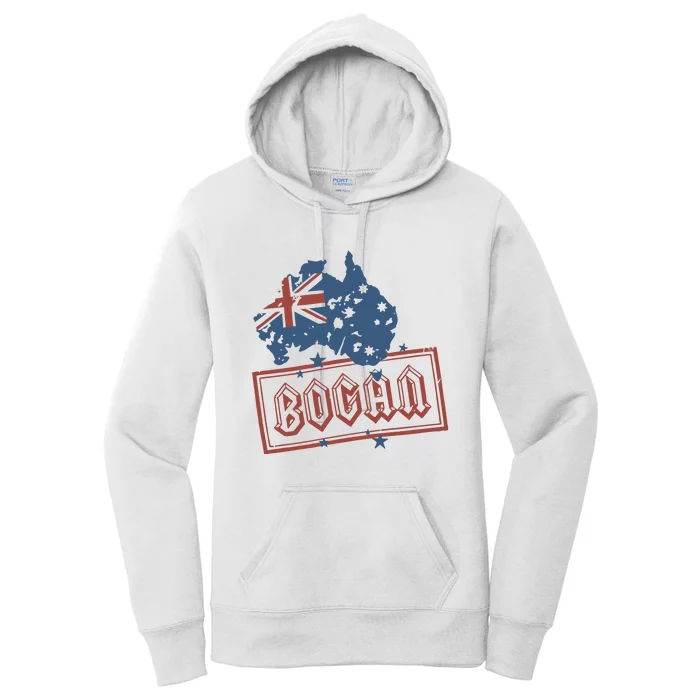 Bogan Stamp Of Approval Aussie Women's Pullover Hoodie