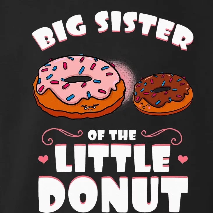 Big Sister Of The Little Donut Gender Reveal Baby Shower Toddler Hoodie