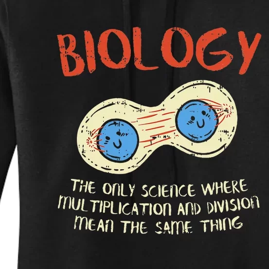 Biology Study Organism Genetics Science Microbiologist Women's Pullover Hoodie