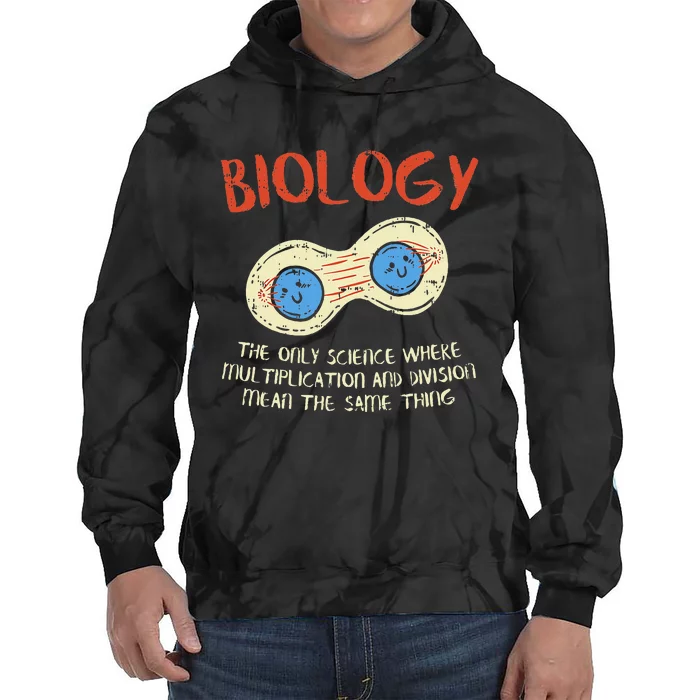 Biology Study Organism Genetics Science Microbiologist Tie Dye Hoodie