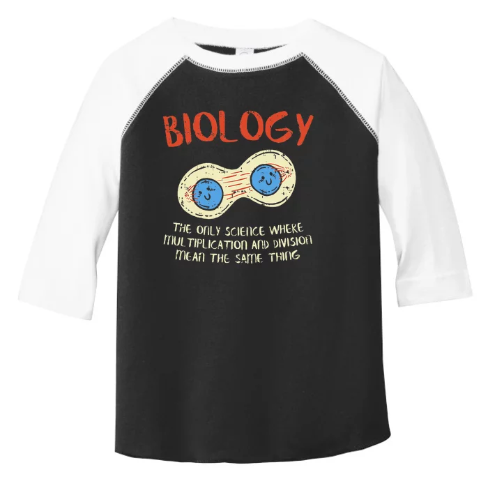 Biology Study Organism Genetics Science Microbiologist Toddler Fine Jersey T-Shirt