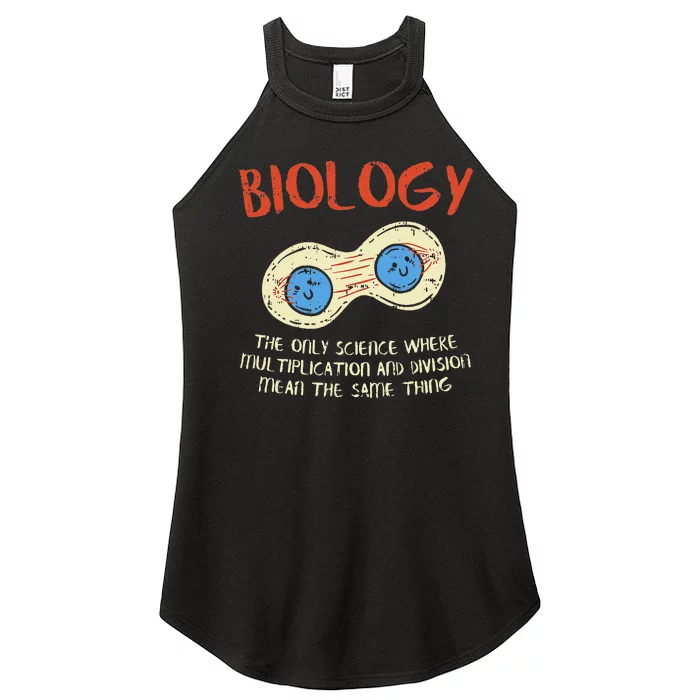 Biology Study Organism Genetics Science Microbiologist Women’s Perfect Tri Rocker Tank