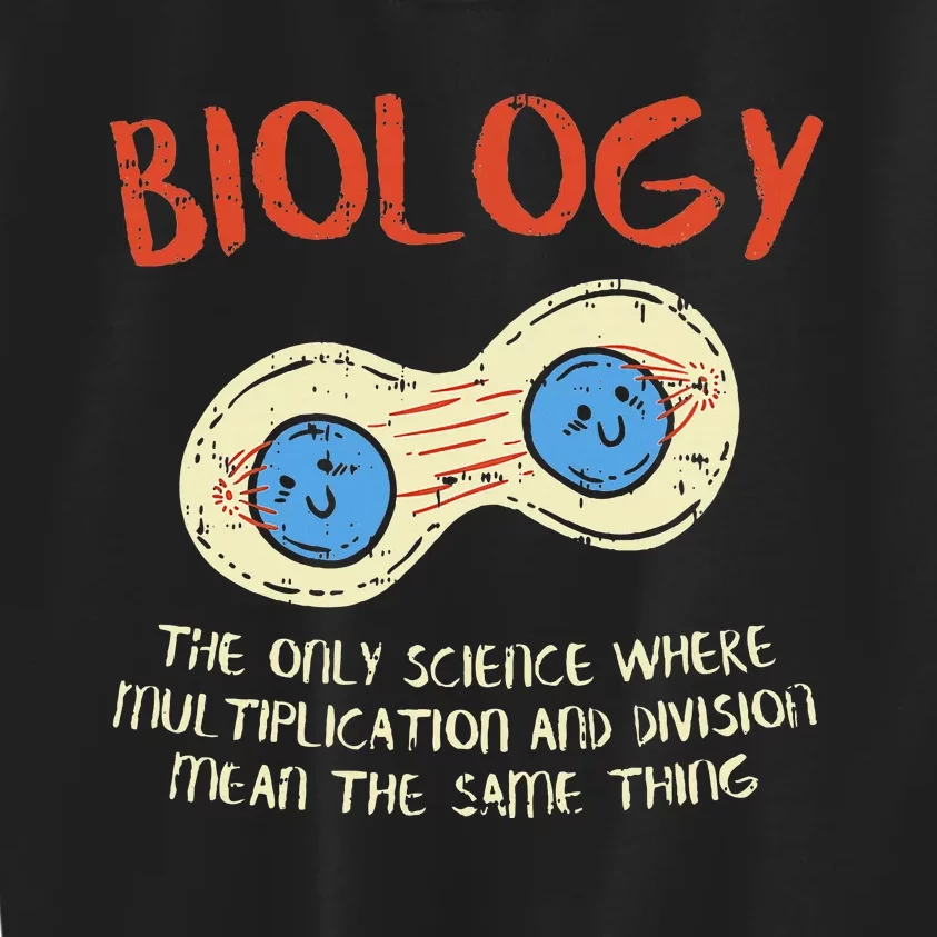 Biology Study Organism Genetics Science Microbiologist Kids Sweatshirt