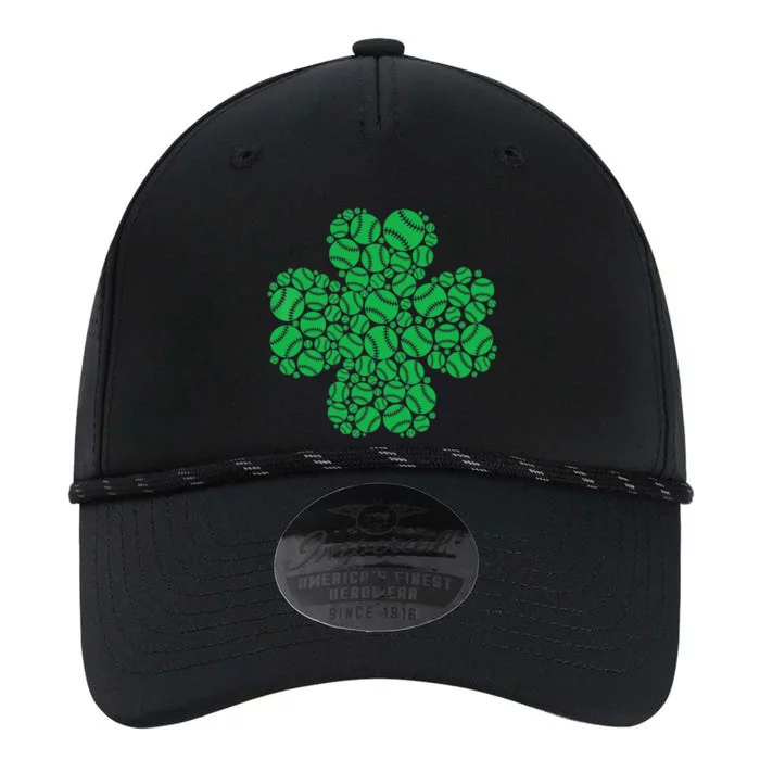 Baseball St Patrick's Day Four Leaf Clover Irish Boy Performance The Dyno Cap