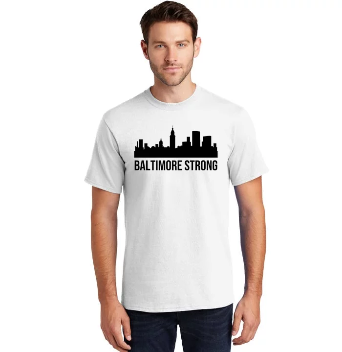 Baltimore Strong Pray For Baltimore Francis Scott Key Tall T-Shirt