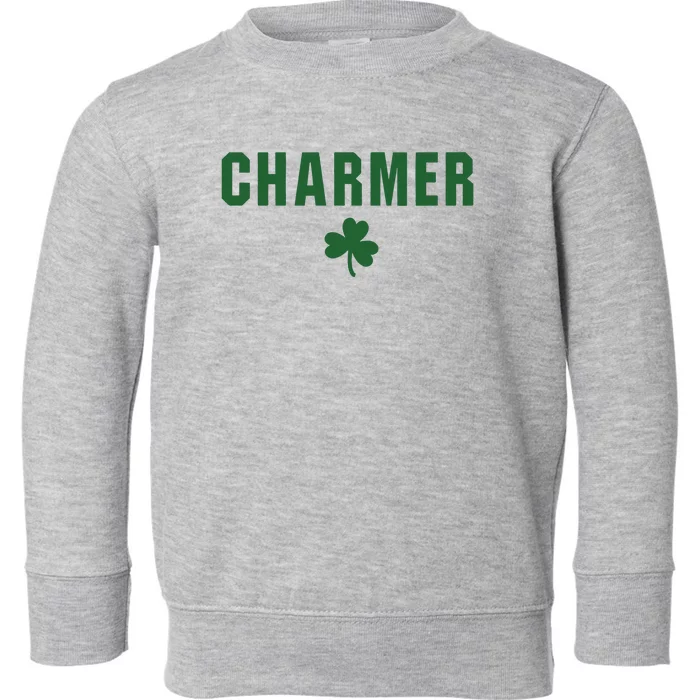 Boy St Patricks Day Charmer Toddler Sweatshirt