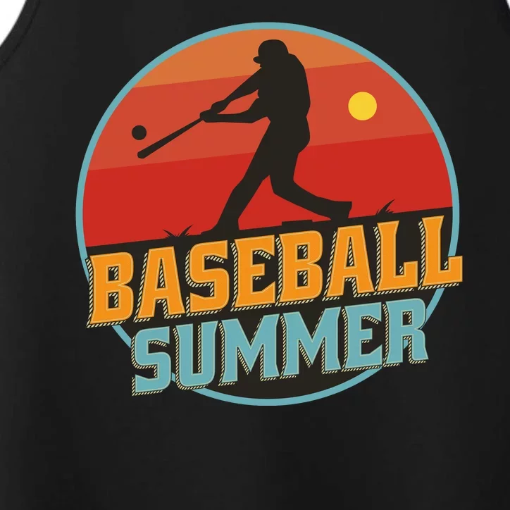 Baseball Summer Player Performance Tank