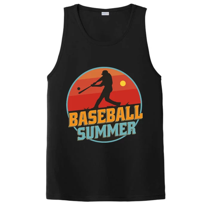 Baseball Summer Player Performance Tank