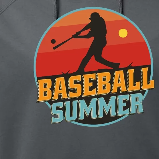 Baseball Summer Player Performance Fleece Hoodie