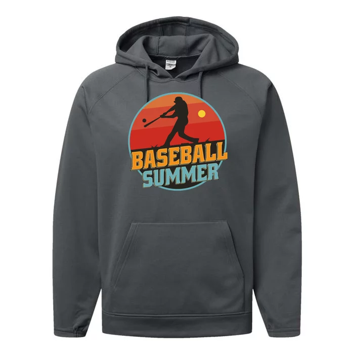 Baseball Summer Player Performance Fleece Hoodie