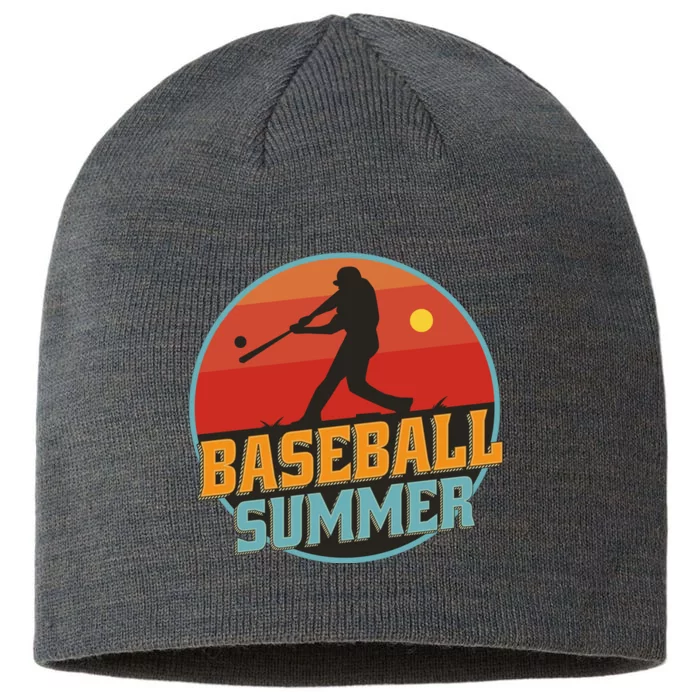 Baseball Summer Player 8 1/2in Sustainable Knit Beanie