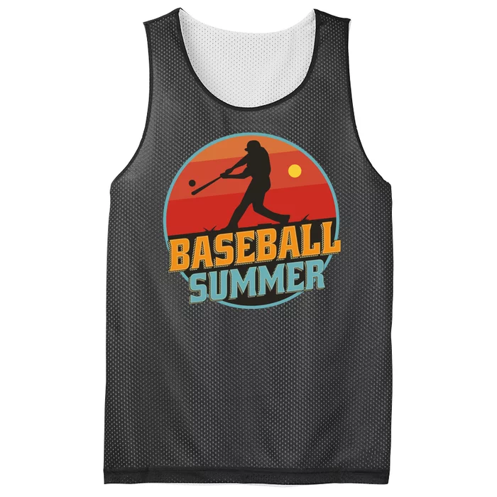 Baseball Summer Player Mesh Reversible Basketball Jersey Tank