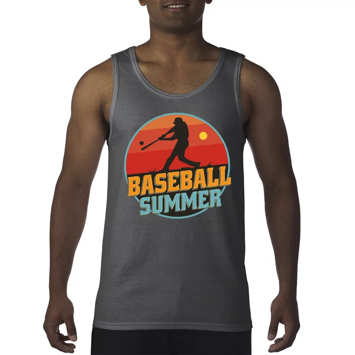 Baseball Summer Player Tank Top