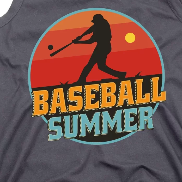 Baseball Summer Player Tank Top