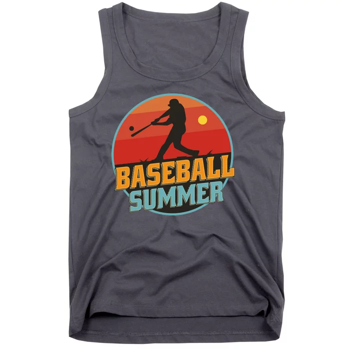 Baseball Summer Player Tank Top