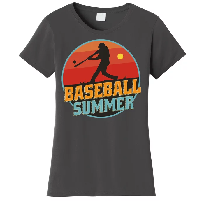 Baseball Summer Player Women's T-Shirt