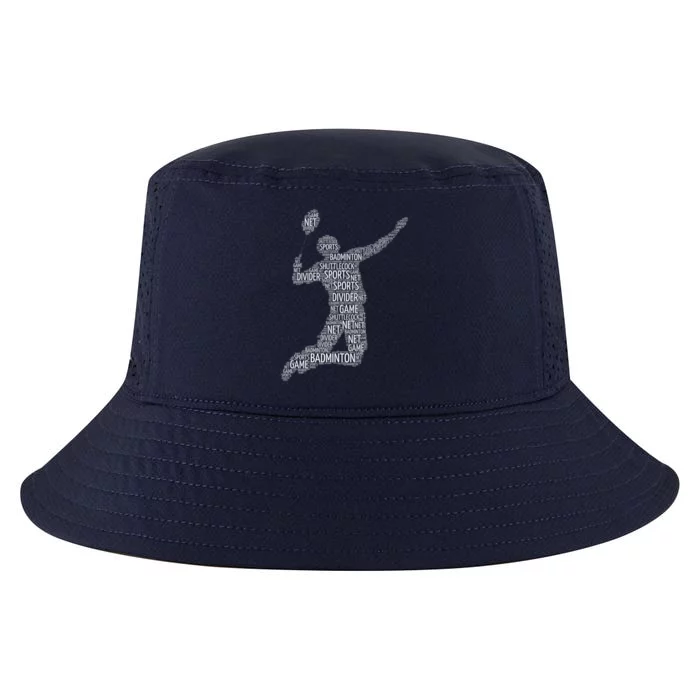 Badminton Shuttlecock Player Meaningful Gift Cool Comfort Performance Bucket Hat