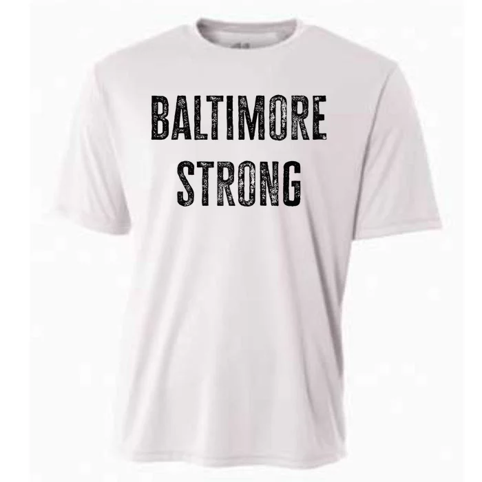 Baltimore Strong Pray For Baltimore Bridge Raglan Baseball Cooling Performance Crew T-Shirt