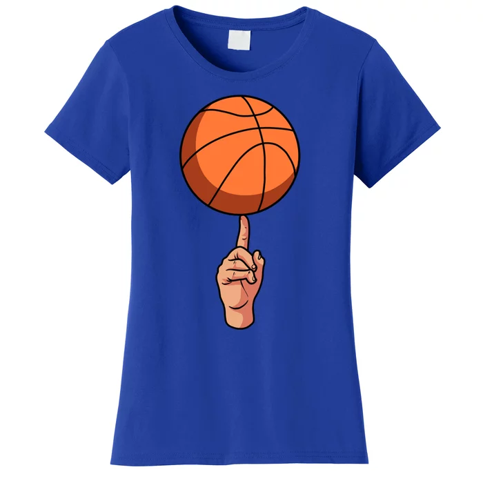 Basketball Sport Player Great Gift Hoops Streetball Baller Basketball Gift Women's T-Shirt