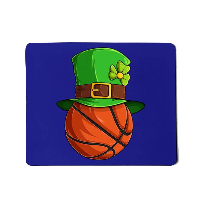 Basketball St Patricks Day Funny Lucky Hate Sport Great Gift Mousepad