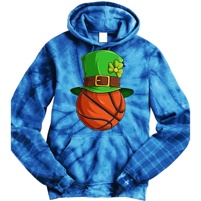 Basketball St Patricks Day Funny Lucky Hate Sport Great Gift Tie Dye Hoodie