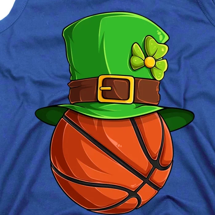 Basketball St Patricks Day Funny Lucky Hate Sport Great Gift Tank Top