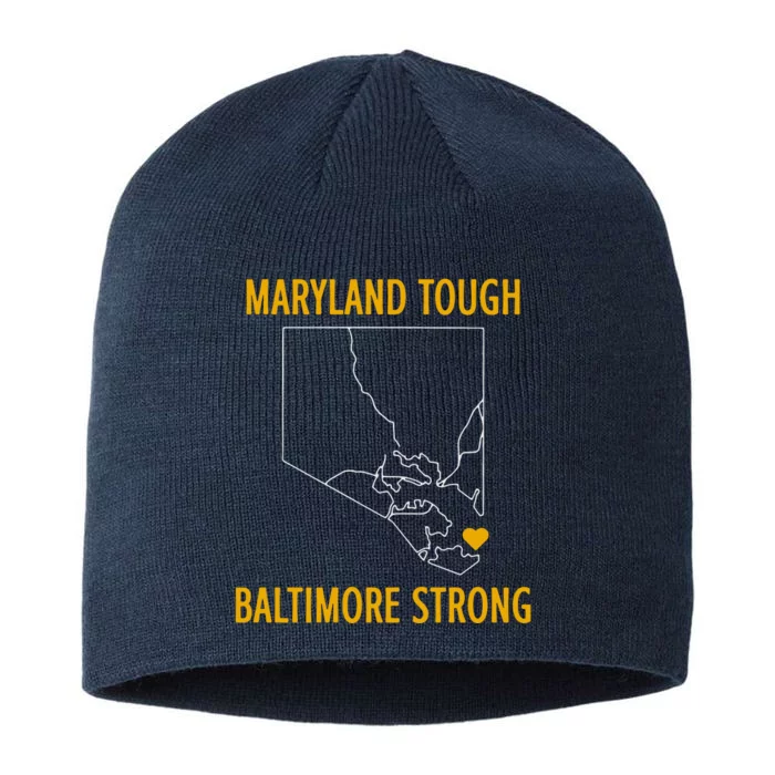 Baltimore Strong Pray For Baltimore 8 1/2in Sustainable Knit Beanie