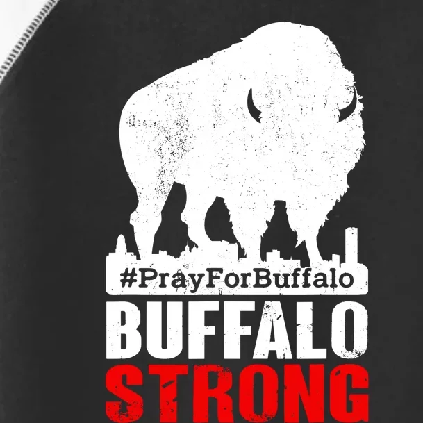 Choose Love Buffalo Strong Pray For Buffalo Toddler Fine Jersey T-Shirt