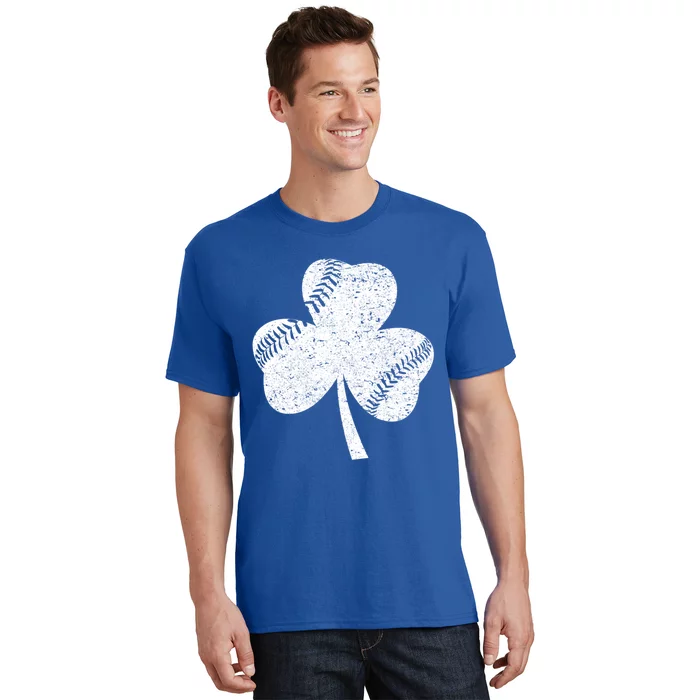 Basketball St Patricks Day Shamrock Teenager Cool Gift T-Shirt