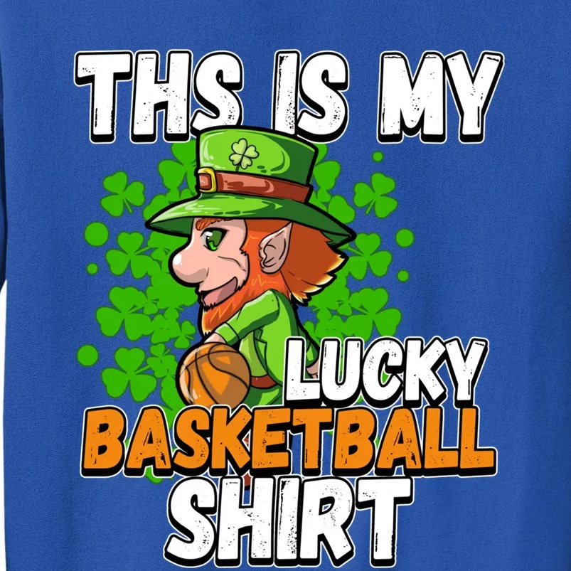 Basketball St Patricks Day Gift Sweatshirt