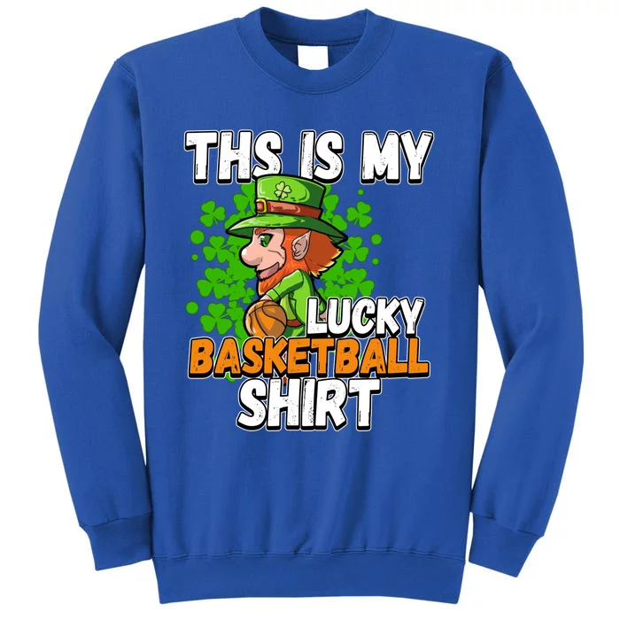 Basketball St Patricks Day Gift Sweatshirt