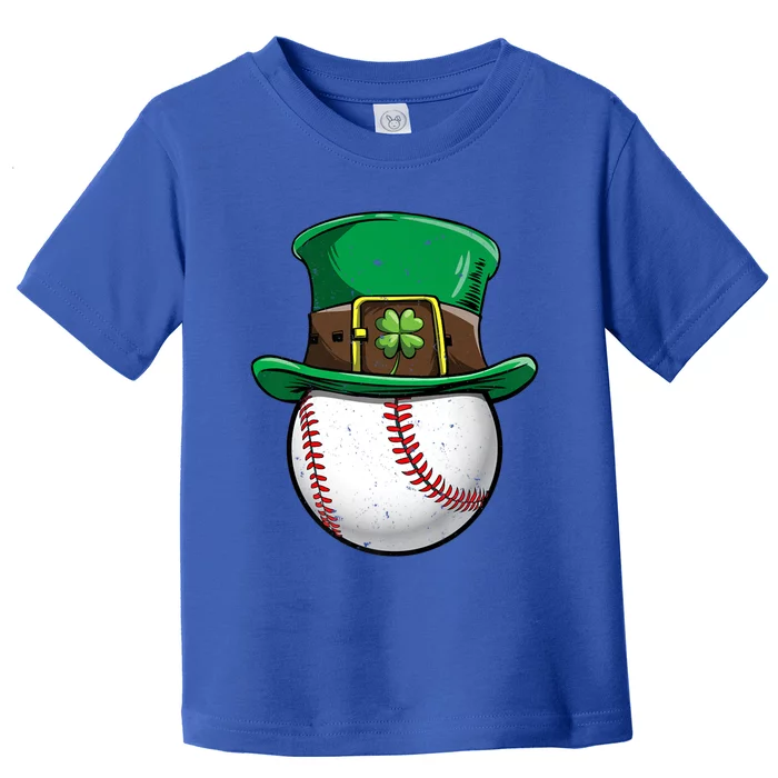 Baseball St Patricks Day Ball Leprechaun Catcher Gift Toddler T-Shirt