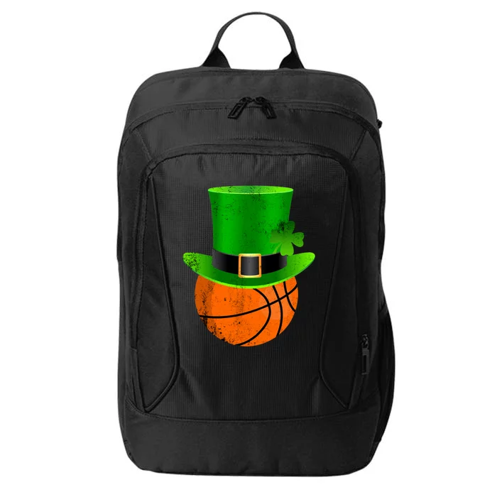 Basketball St Patricks Day Gift City Backpack