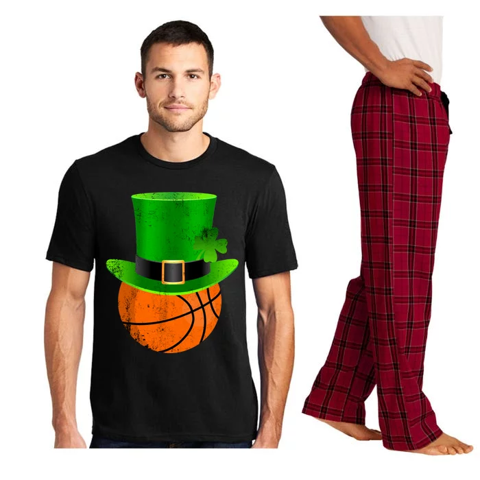 Basketball St Patricks Day Gift Pajama Set