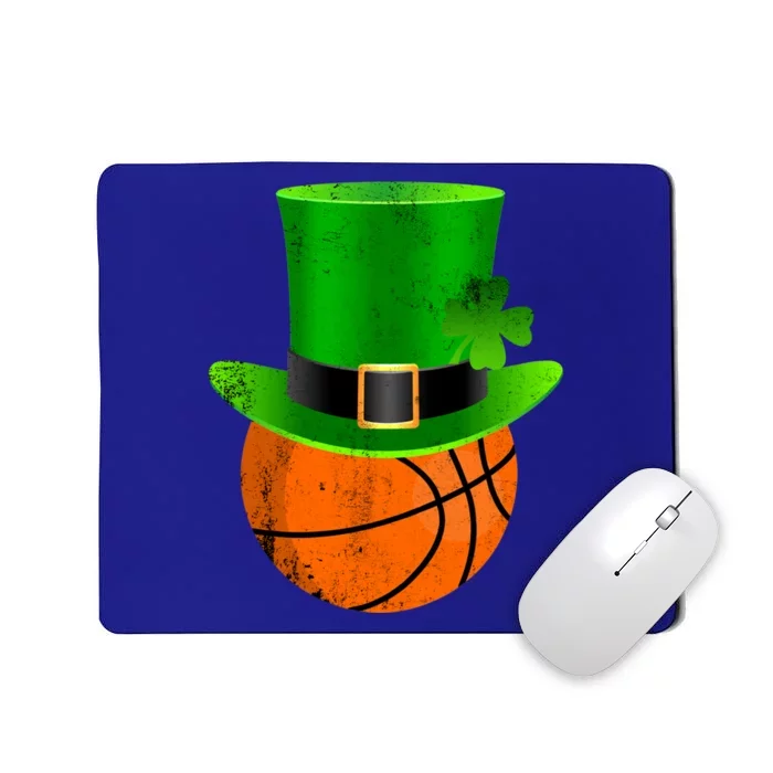 Basketball St Patricks Day Gift Mousepad