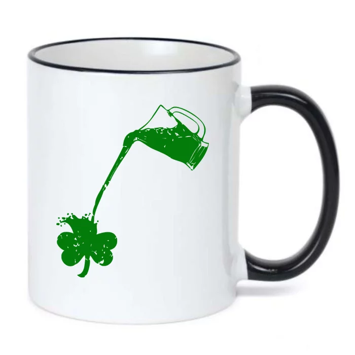 Beer St Patricks Day Holiday Black Color Changing Mug