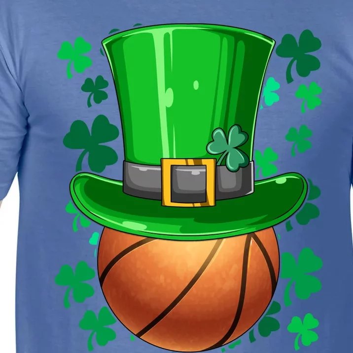 Basketball St Patrick's Day Irish Basketball Leprechaun Hat Gift Comfort Colors T-Shirt