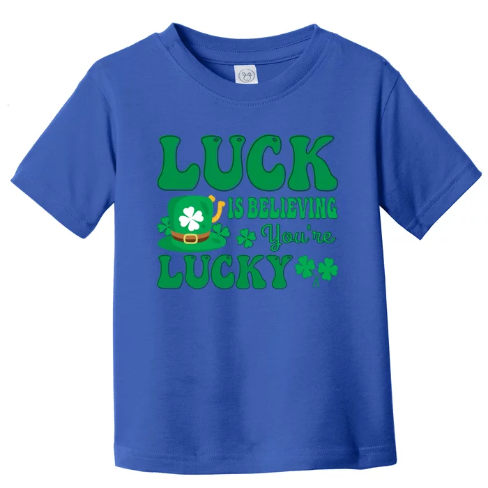 Believing St Patricks Day Gift Toddler T-Shirt