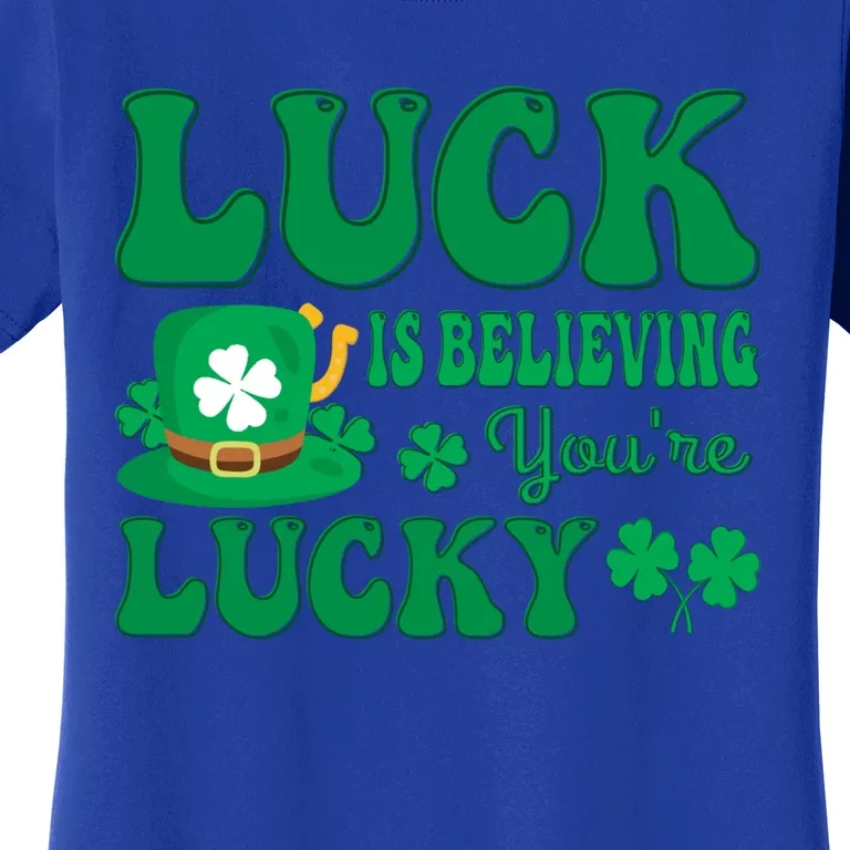 Believing St Patricks Day Gift Women's T-Shirt